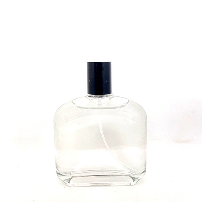 透明な香水瓶100mlのガラス ビンの空のびんの携帯用出版物のスプレーの潜水艦のびんは包装に香りをつける