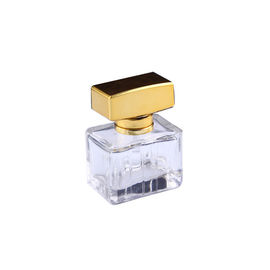 香水瓶のための香水スプレーのZamacの長方形の形亜鉛合金の帽子