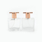 正方形30mlはガラス香水瓶のトナーのスプレーのびんの化粧品のサブパッケージのサンプルびんを押した