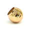古典的な亜鉛合金の金の球は金属Zamacを香水瓶の帽子を形づける