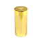 古典的な亜鉛合金の金の長いシリンダーは金属Zamacを香水瓶の帽子を形づける