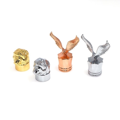 購入 金はZamakの香水の帽子の化粧品の包装のカスタム化をめっきした online manufacture