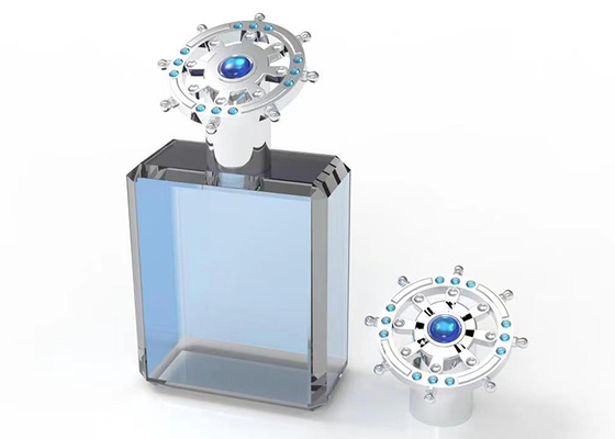 購入 Zamacの金属の香水瓶は注文のロゴ贅沢で創造的で普遍的なFea 15Mmをおおう online manufacture