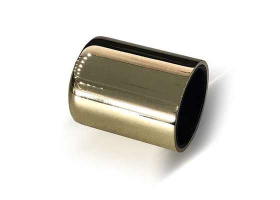 購入 ロゴの15mmの金の金属亜鉛合金の香水瓶の帽子贅沢なZamac online manufacture