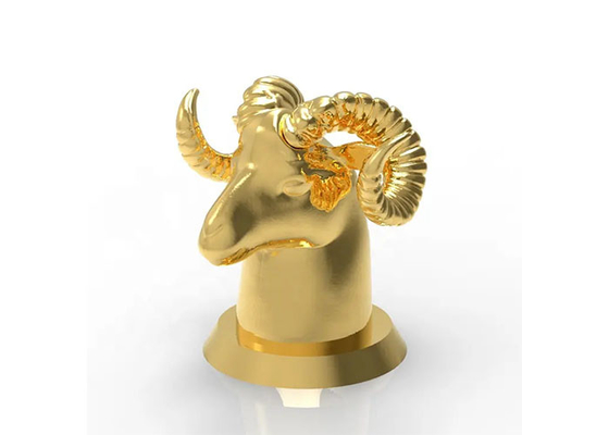 購入 贅沢なZamac創造的な動物様式の香水瓶カバー15Mm金の金属亜鉛合金 online manufacture