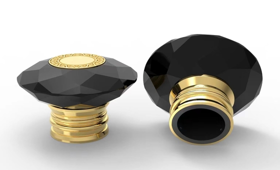 購入 円形のZamacの金属の香水瓶は贅沢で創造的で普遍的なFea 15Mmをおおう online manufacture