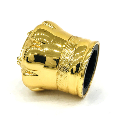 購入 王冠のタイプ金色のZamakのアルミニウム香水瓶の帽子 online manufacture