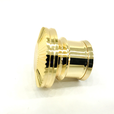 購入 注文の古典的な金色のZamakのアルミニウム香水瓶の帽子 online manufacture