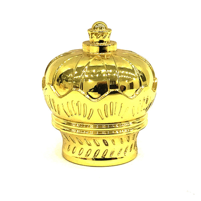 購入 軽い金の金属の王冠のタイプZamacは香水瓶の帽子を online manufacture