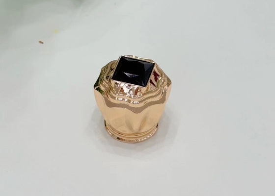 購入 豪華なブラックダイヤモンドの蓋 香水のキャップ 優雅な香りのボトル online manufacture