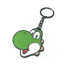 購入 子供のギフトのニッケルの自由に漫画の恐竜のための個人化されたKeychains online manufacture