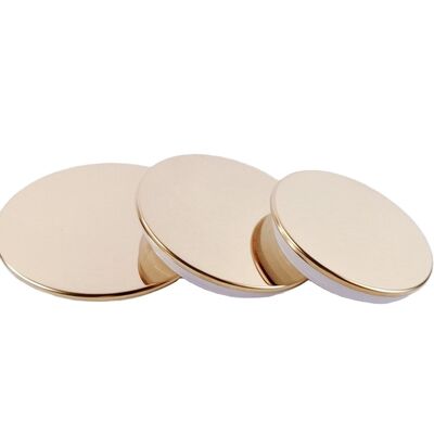 購入 Factory High End Zamac Candle Jar with Metal Candle Lid Gold Zinc Alloy Metal Lids  Bottle Caps & Closures for Candles online manufacture