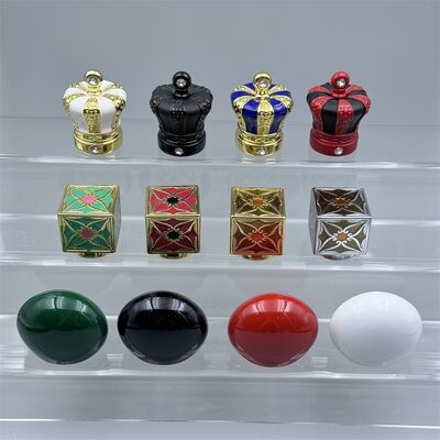 購入 Custom Logo Luxury 15mm FEA 15  Zamac Metal Fragrance Cap Creative Universal Bottle Lid Cover for Perfume Bottles online manufacture