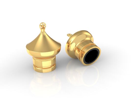 購入 高級品 カスタマイズされた亜鉛合金香水キャップ/15mm亜鉛合金カバー オンライン製造