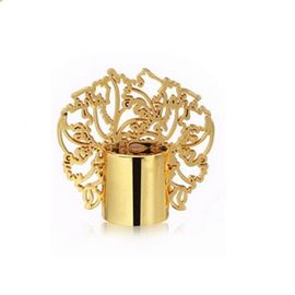 購入 方法多彩な亜鉛合金の香水の金属のビンの王冠はめっきダイ カストの online manufacture