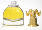 贅沢なZamac創造的な動物様式の香水瓶カバー15Mm金の金属亜鉛合金
