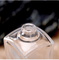 50ml 15バヨネット香水瓶 厚底 菱形 小四角底 外蓋彫り 化粧品サブボット