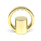 創造的な亜鉛合金の金の指輪は金属Zamacを香水瓶の帽子を形づける