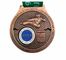 旧式なスポーツは静かに賞の硬貨に投げられたメダル死ぬエナメルを塗る