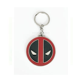 子供のギフトのための小さい3d環境に優しい金属のキー ホルダーの驚嘆の英雄Deadpool