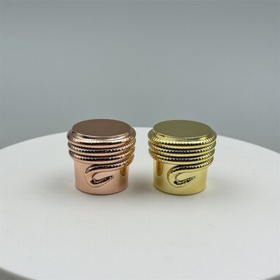 環境に優しい蛇形プラスチック製の香水キャップ 形状が整った 持続可能な贅沢品