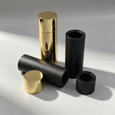 Luxury Zinc Alloy Magnetic Portable Perfume Set, Refillable Travel Perfume Atomizer Kit Custom Logo OEM Wholesale