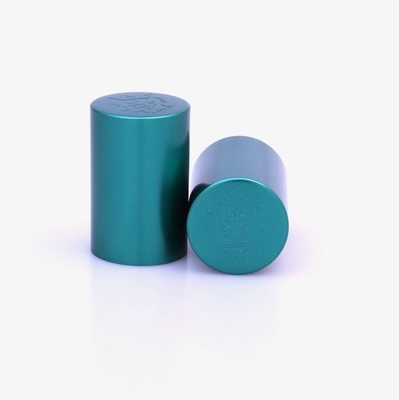 化粧品の管のための注文の伸張の金属の香水の帽子23X32MMのプラスチック